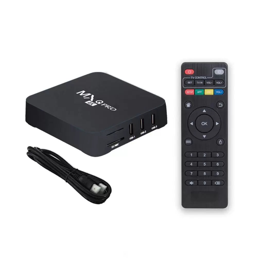 TV box MXQ 4k Pro 5G 8GB RAM 128GB Armazenamento